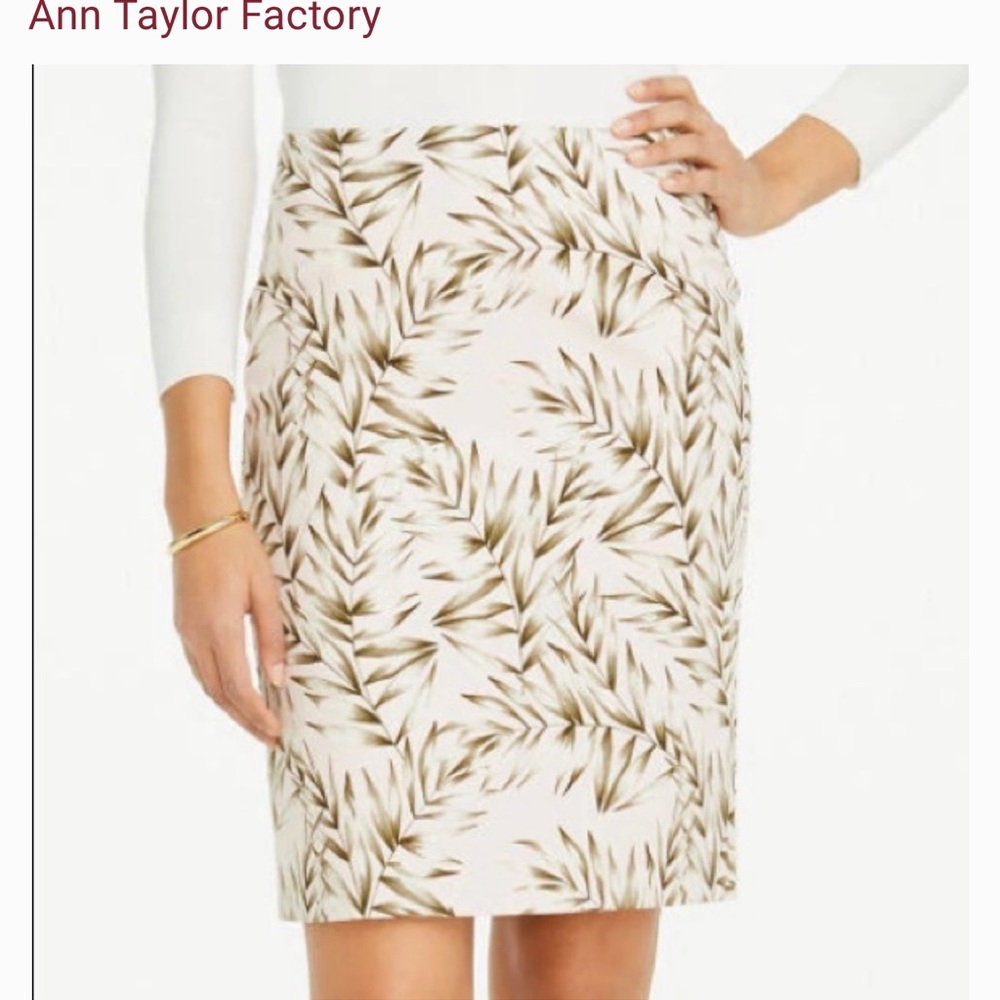 Ann Taylor Factory pencil skirt NWT